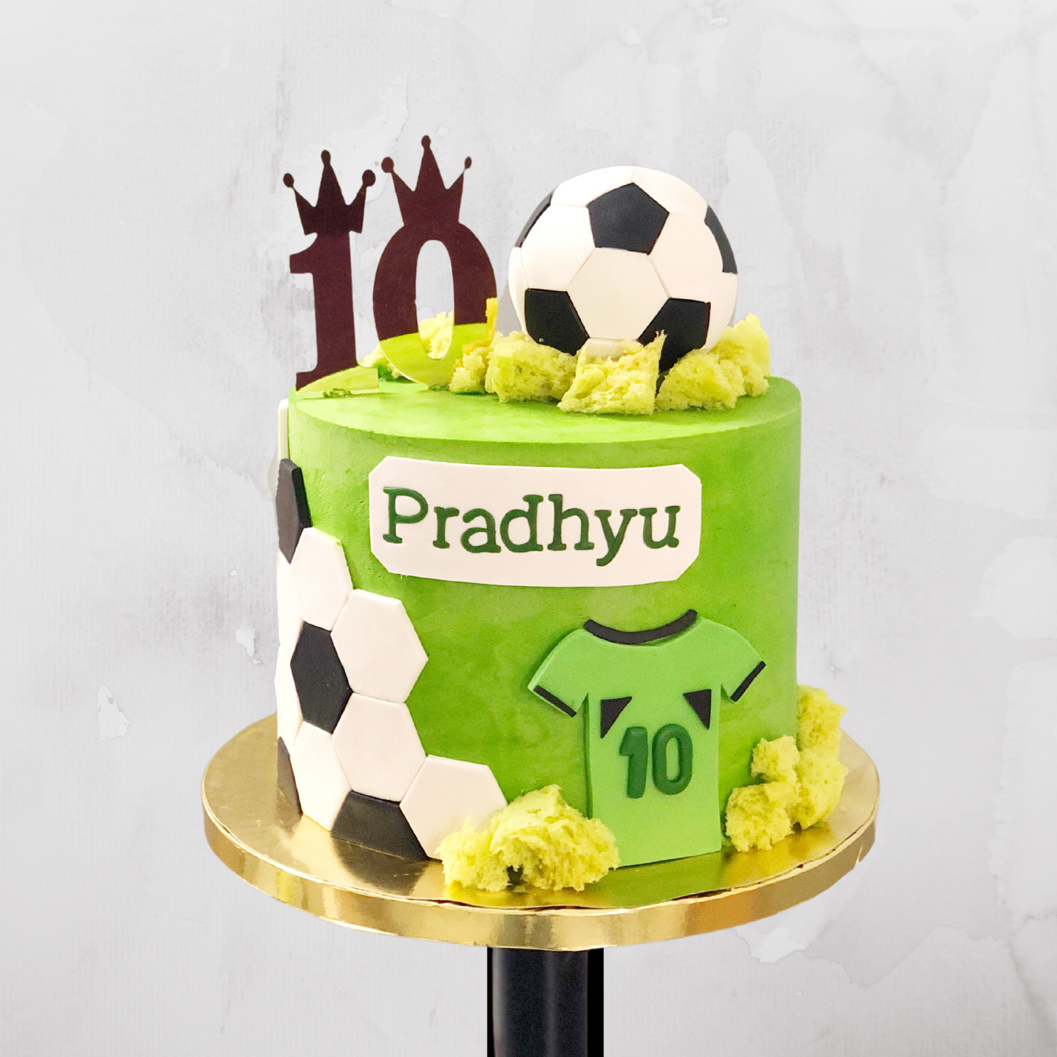 Football Theme Birthday Cake